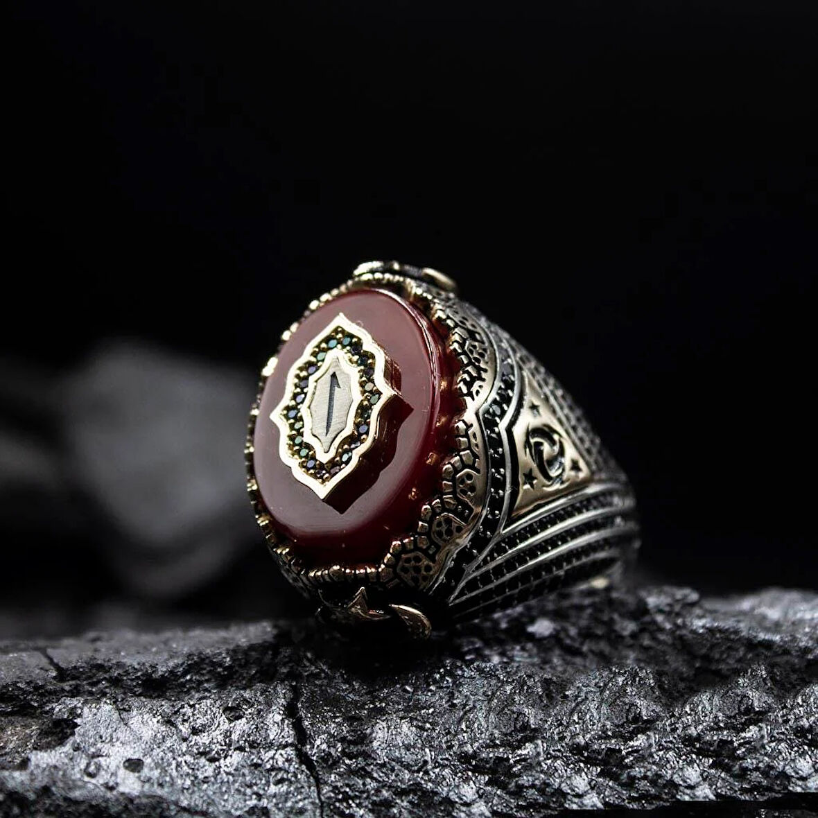 Tarihe Dokunuş Serisi – Kutlu Zafer 925 Ayar Gümüş Yüzük