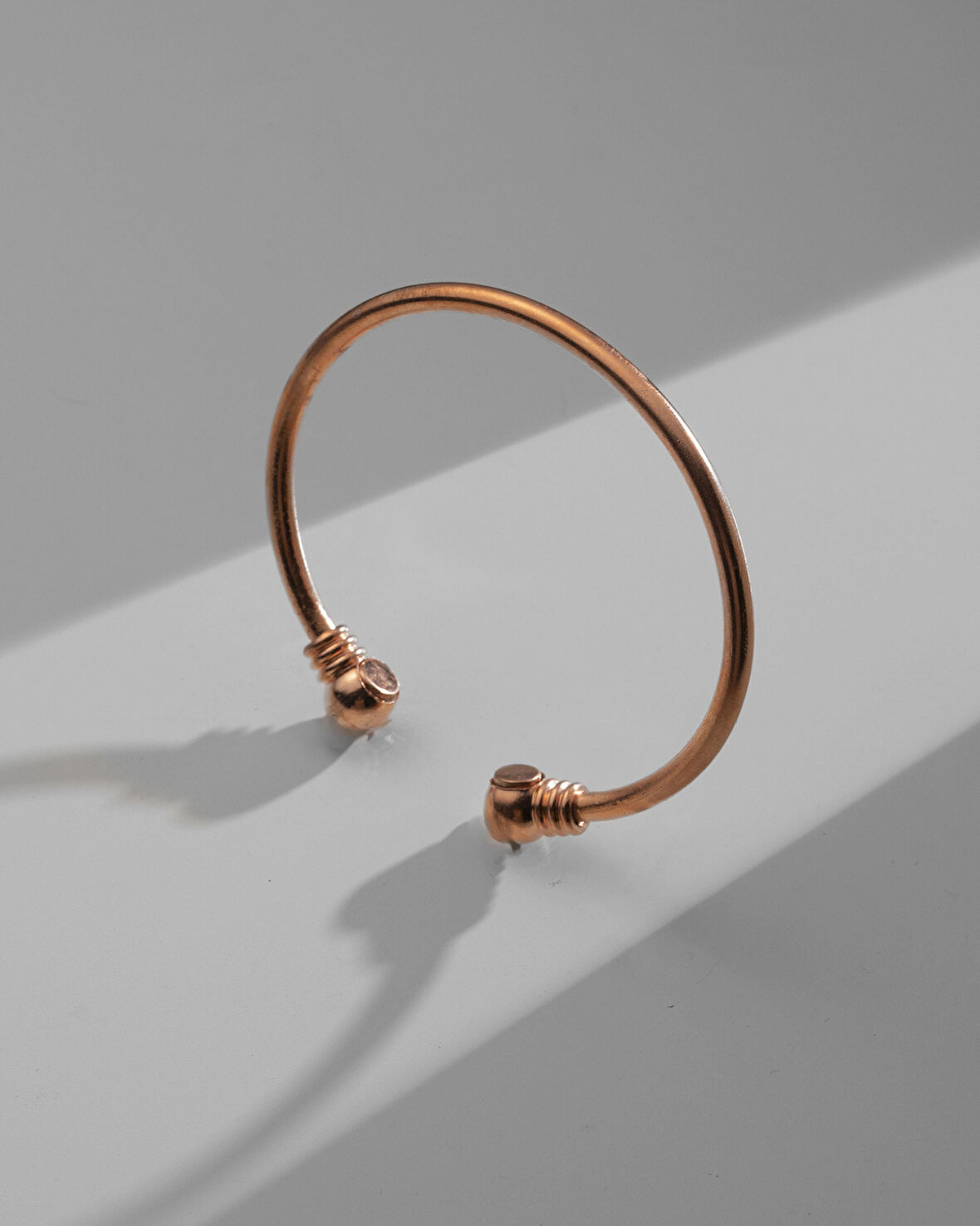 Top Uçlu Manyetik Bakır Bilezik