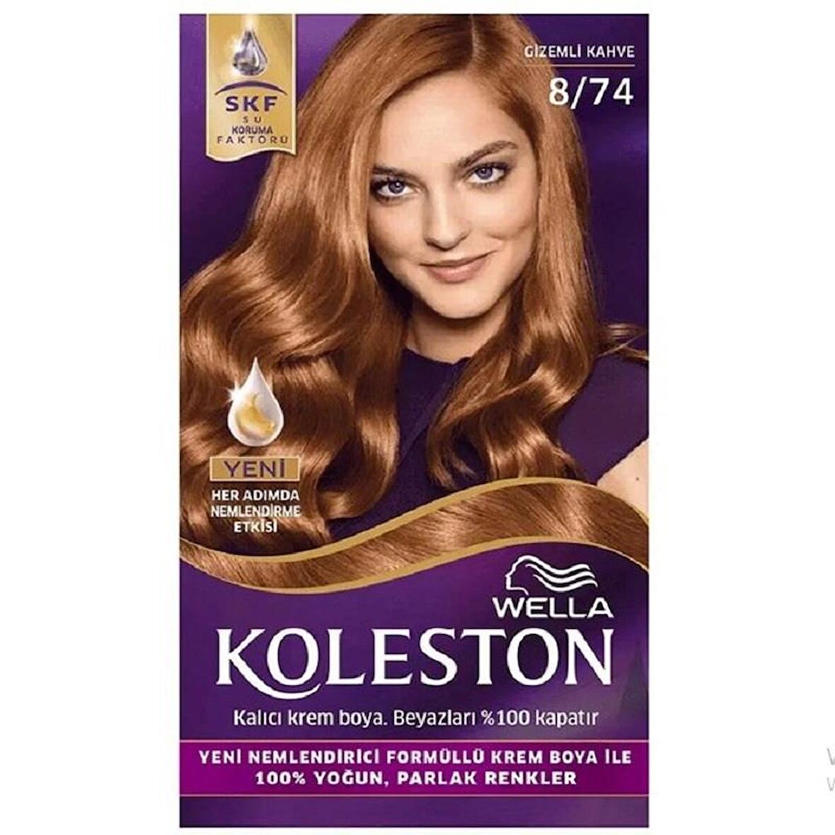 Koleston Kit Saç Boyası 8 / 74 Gizemli Kahve