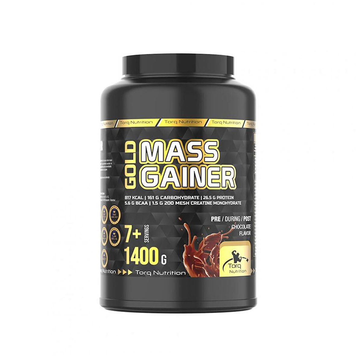 Gold Mass Gainer Karbonhidrat Tozu 1400 gr - Çikolata