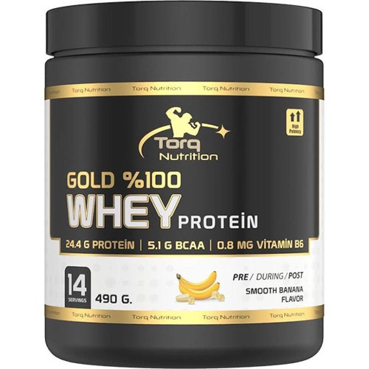 Gold Whey Protein Muz Aromalı 490 gr