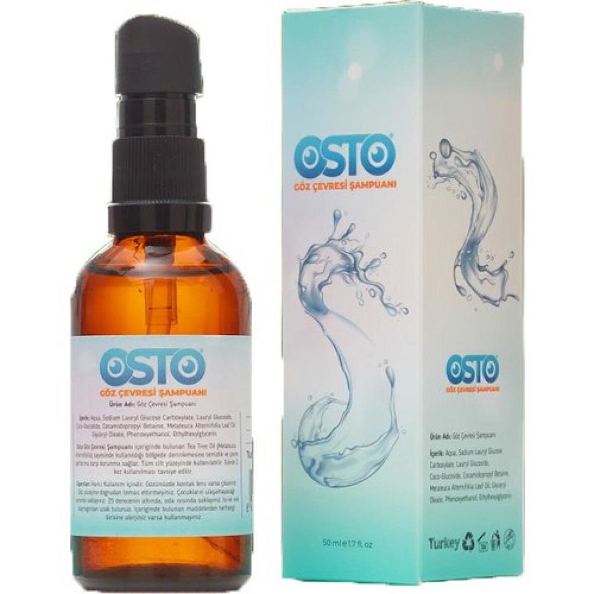 Osto Göz Çevresi Şampuanı 50 ml