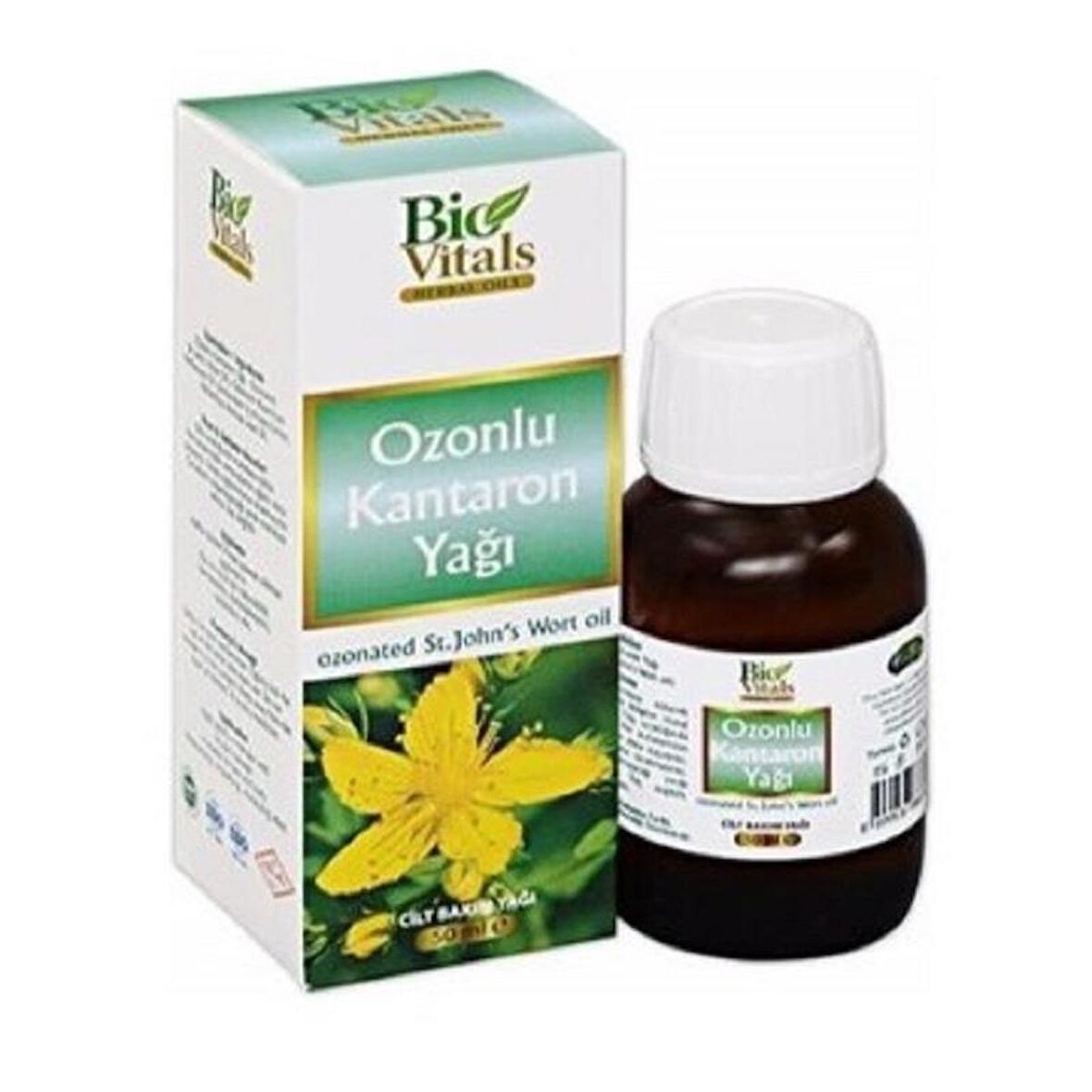 Bio Vitals Ozonlu Kantaron Yağı 50 ml