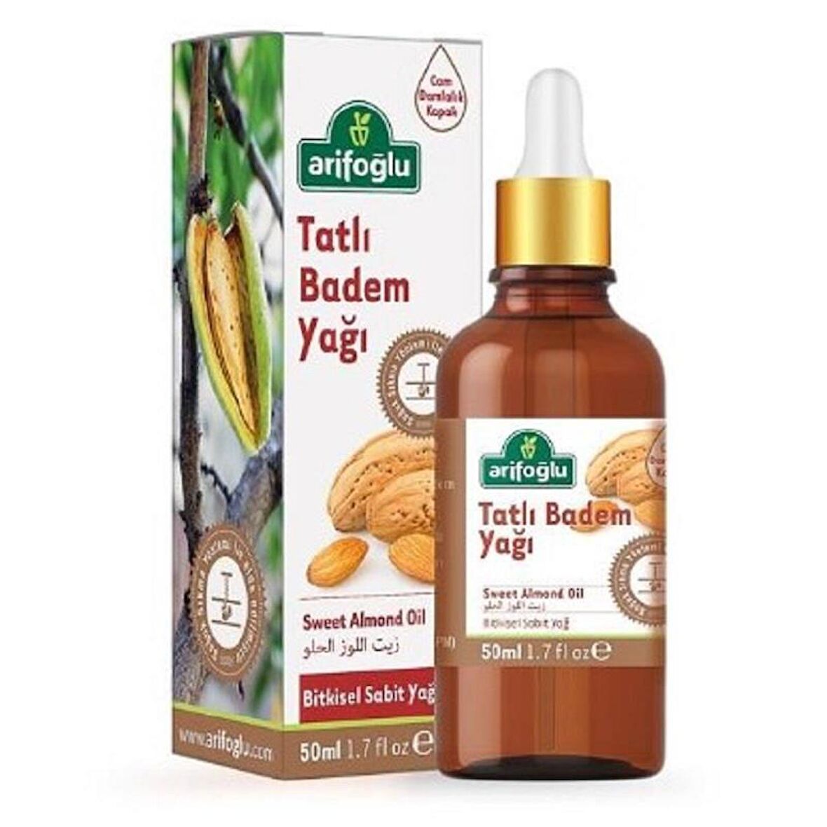 Arifoğlu Tatlı Badem Yağı 50 ml