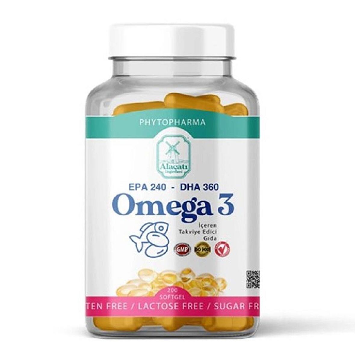 Alaçatı Değirmeni Omega 3 Softgel 200'lü