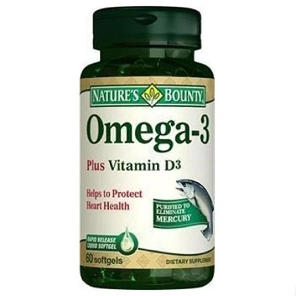 Omega-3 Plus Vitamin D3 60 Kapsül