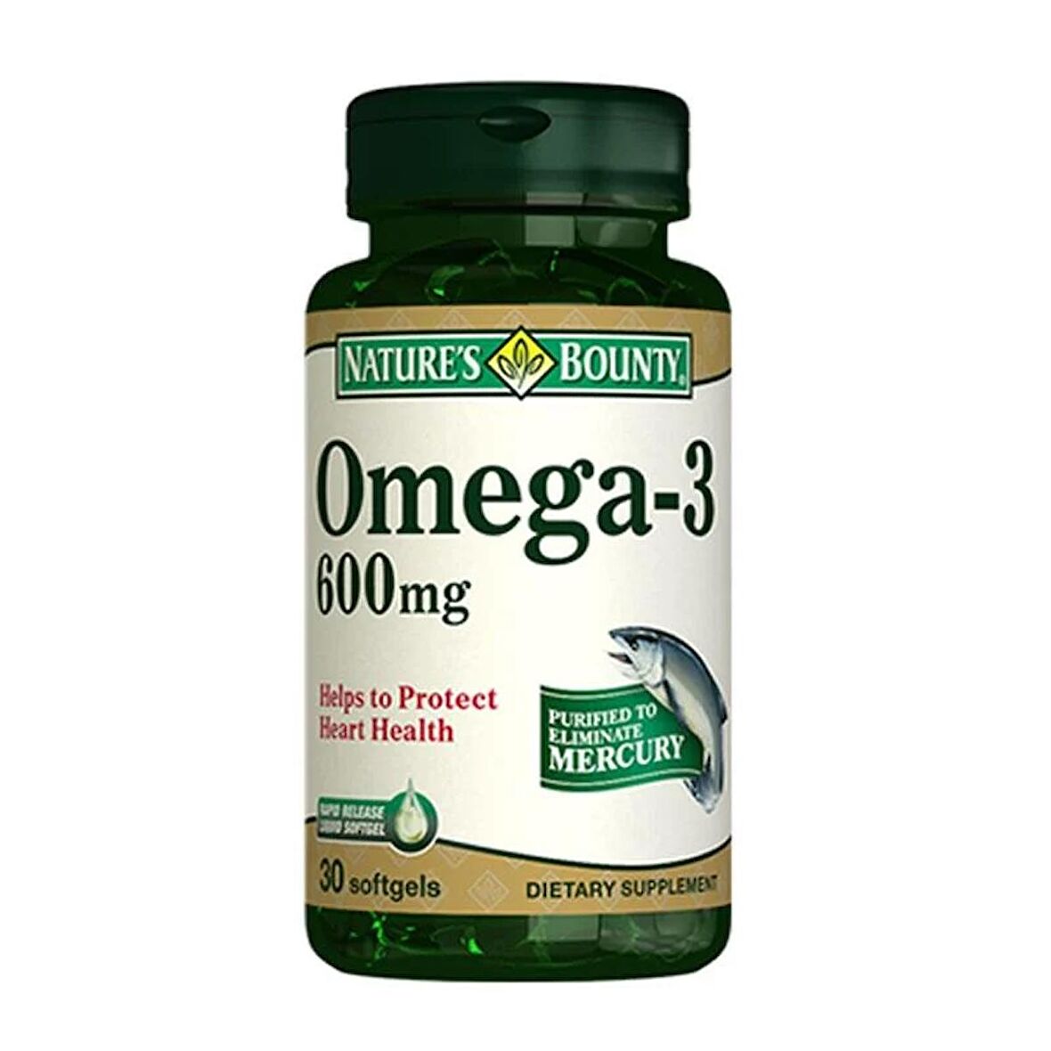 Omega-3 600 mg 30 Softgel