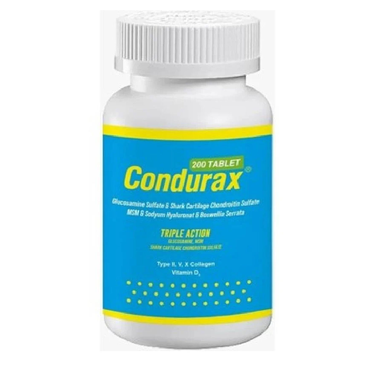 Condurax Glucosamine Shark Cartilage 200 Tablet