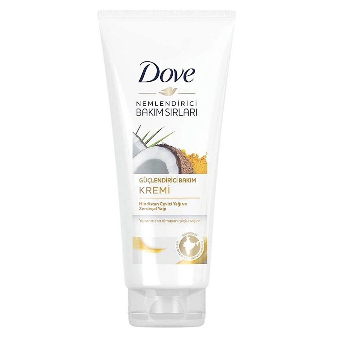 Dove Saç Kremi Hindistan Cevizi ve Zerdeçal Yağı Özlü 170 ml