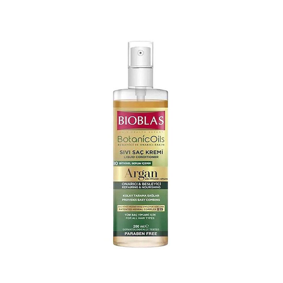 Bioblas Sıvı Saç Kremi Argan 200 ml - Eski Ambalaj