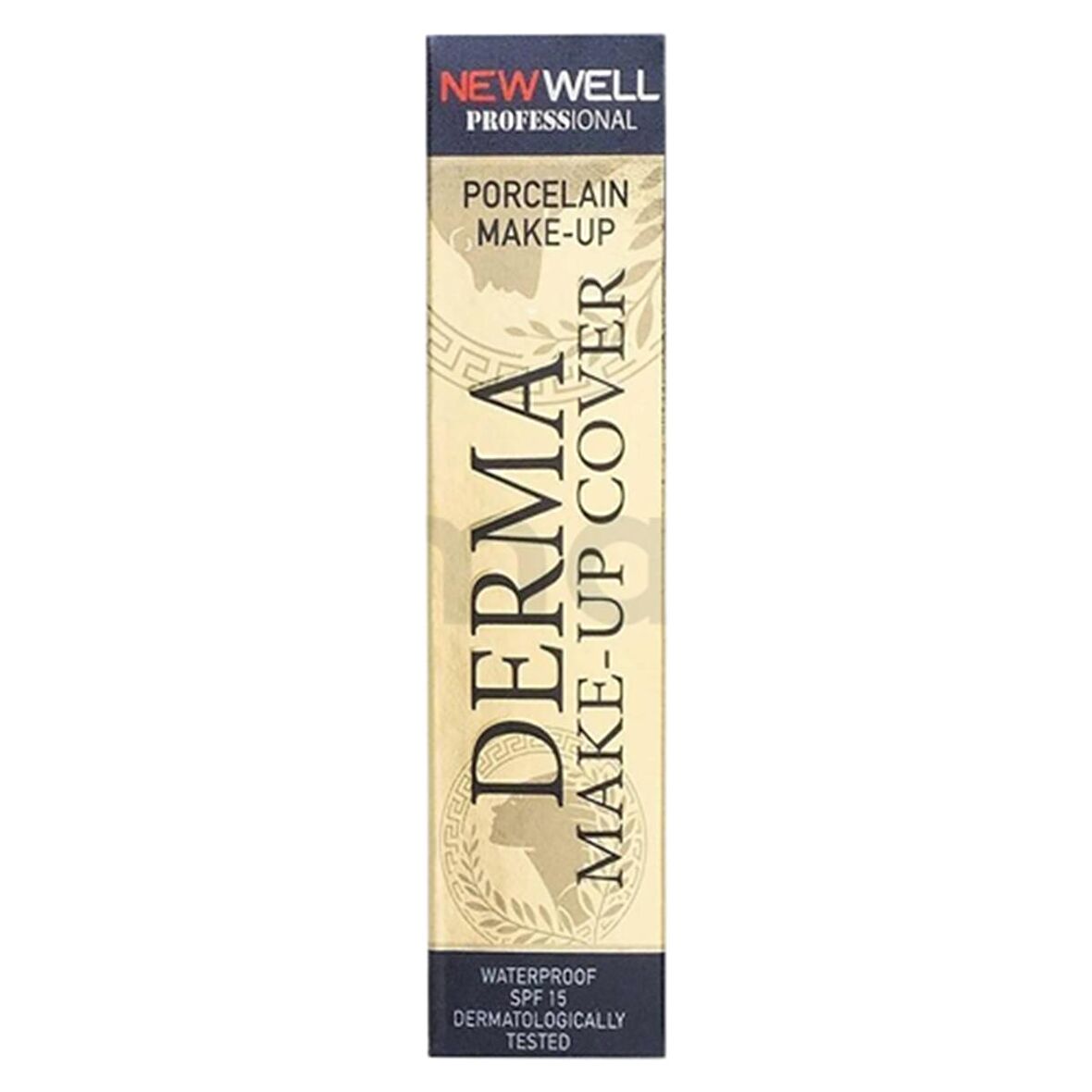 New Well Yoğun Kapatıcı Porselen Fondöten Gold 30 ml - Açık Ton