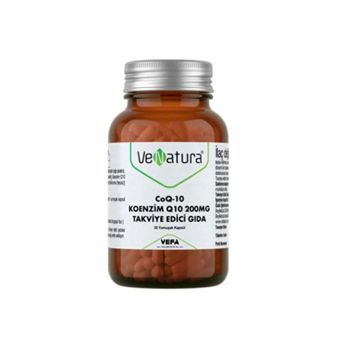 VeNatura CoQ-10 Koenzim Q10 30 Kapsül 200mg