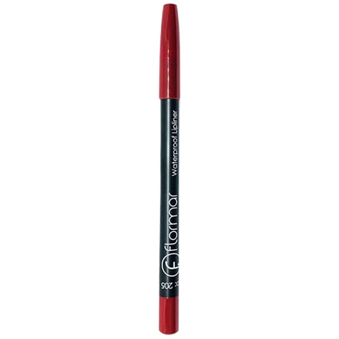 Flormar Dudak Kalemi - Waterproof Lipliner 205 Elegant Bordeaux