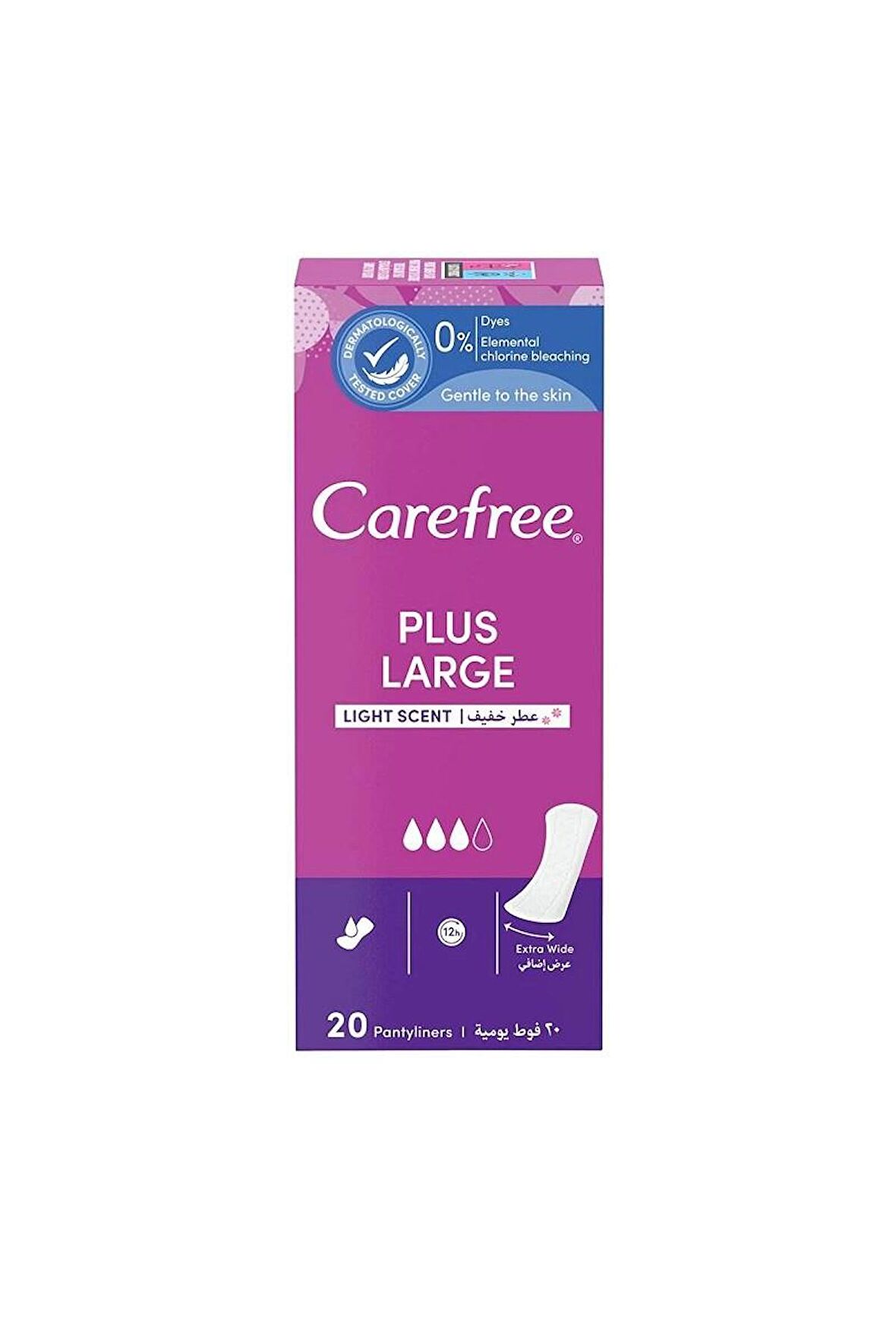 Carefree Large Maxi Hijyenik Ped 20'li