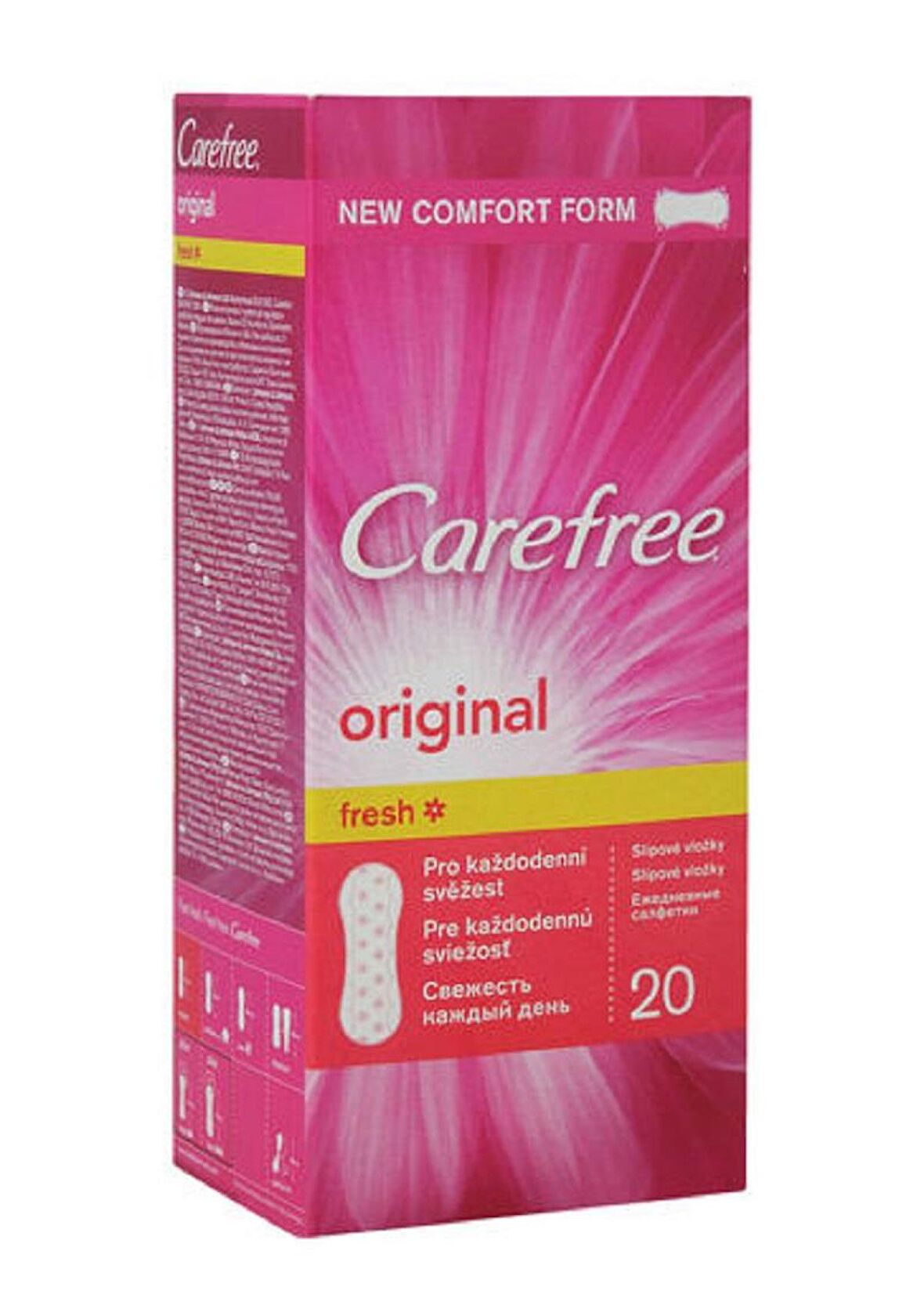 Carefree Fresh Hijyenik Ped 20'li