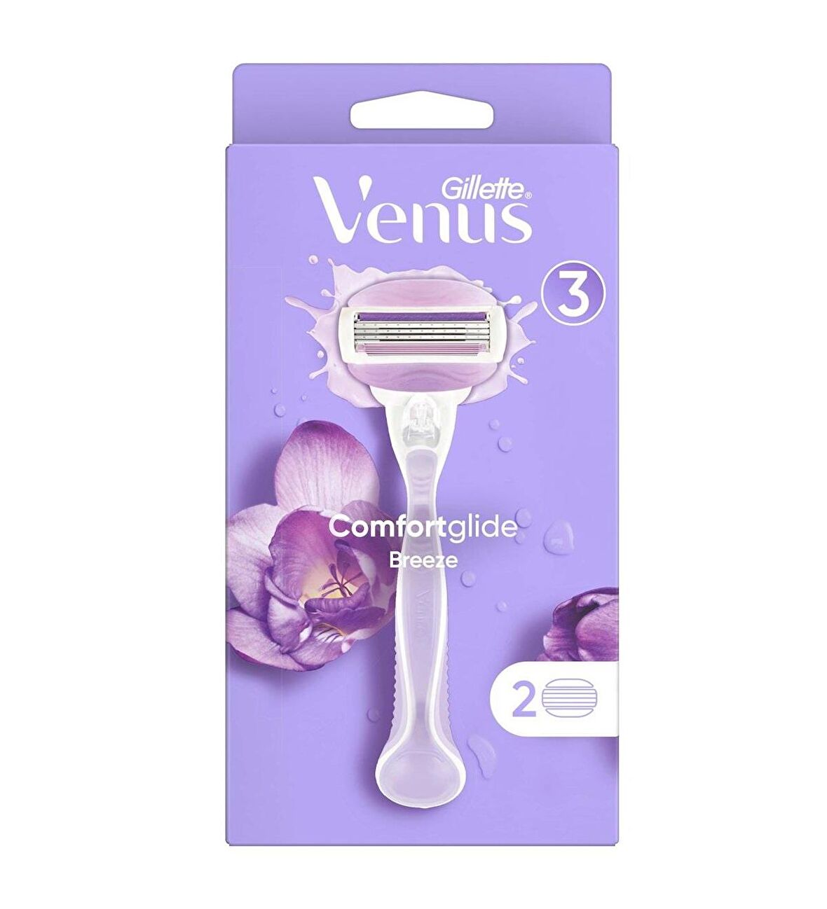 Gillette Venus Breeze Tıraş Bıçağı + Yedek Başlık 2'li