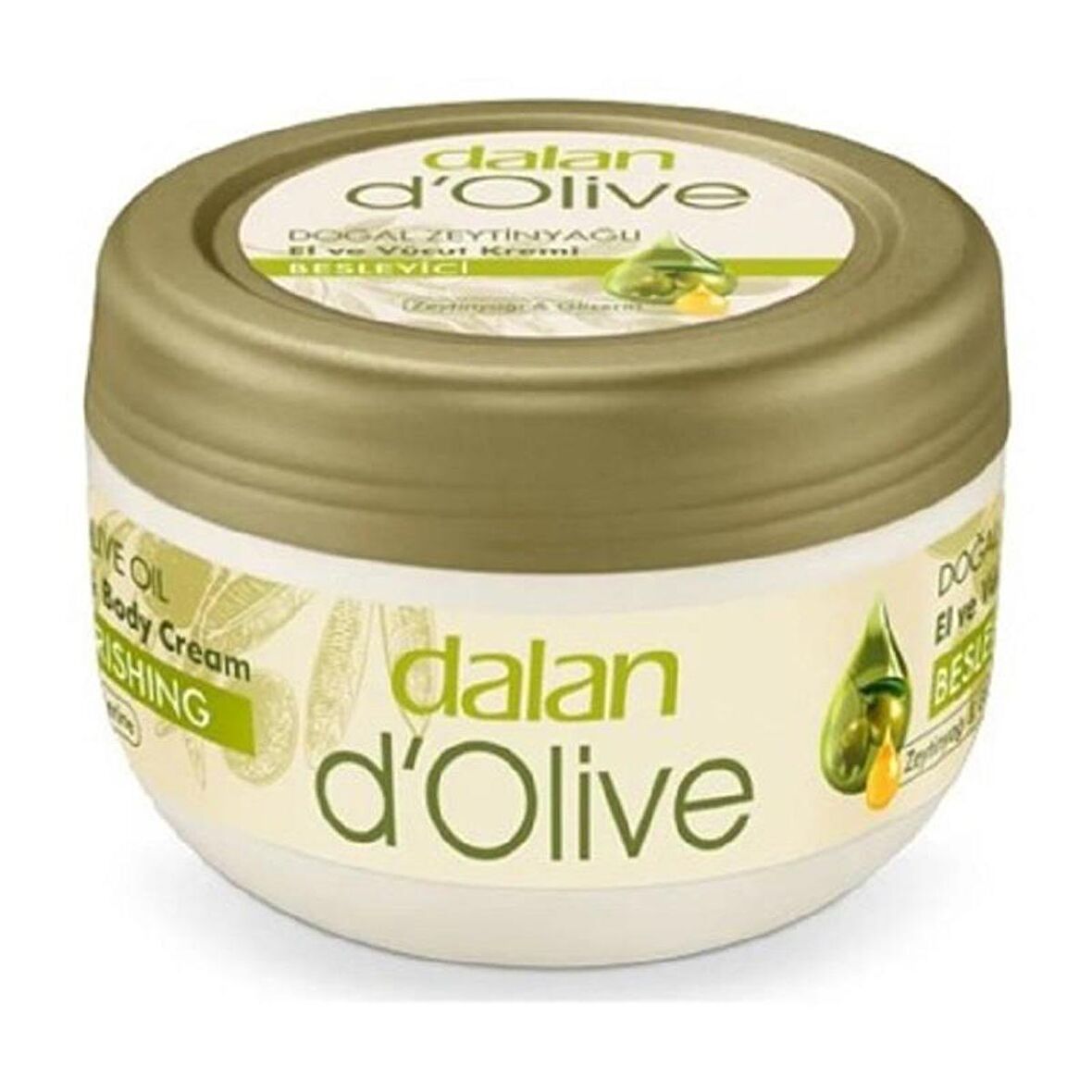 Dalan D'olive Zeytinyağlı Yoğun Bakım Kremi Vazo 150 ml