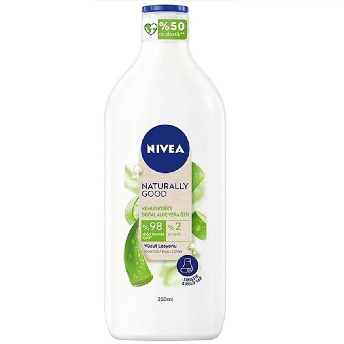 Nivea Naturally Good Bakı Losyonu Aloe Vera Özlü 350 ml