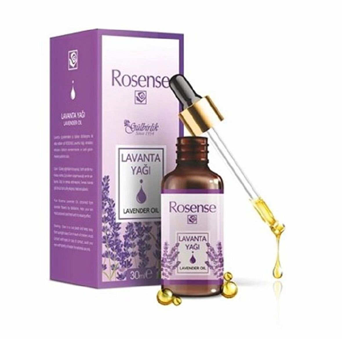 Rosense Lavanta Yağı Cilt Yağı 30 ml