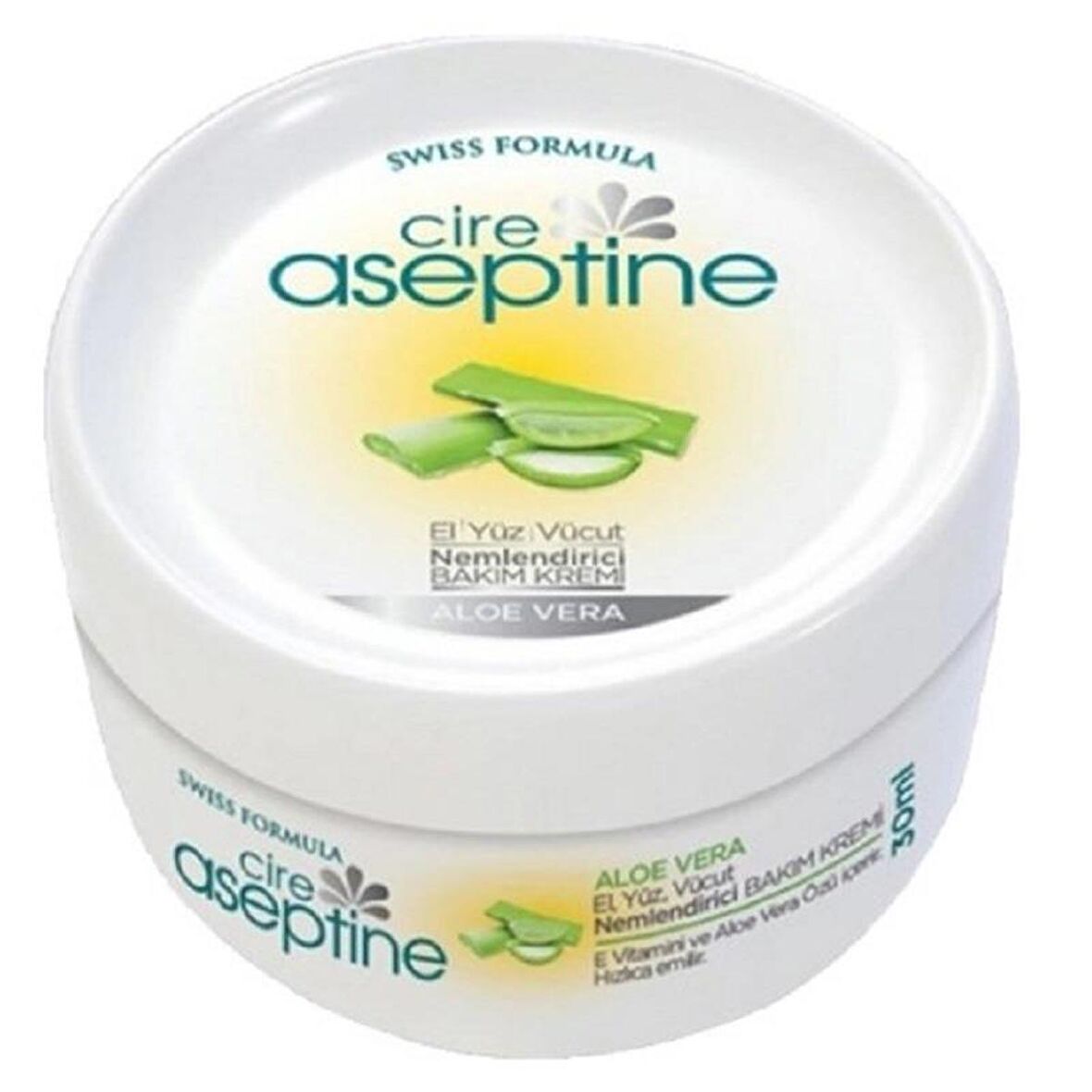 Cire Aseptine Aloe Vera Özlü Prebiyotik Krem 100 ml