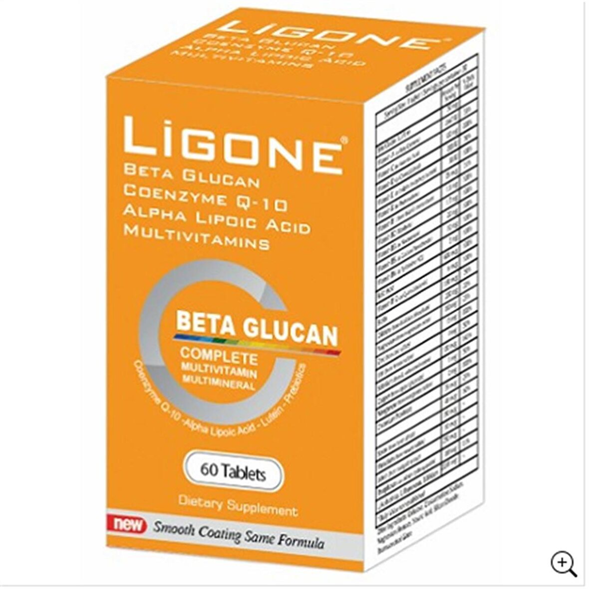 Ligone Beta Glucan Probiotic Multivitamin 60 Tablet