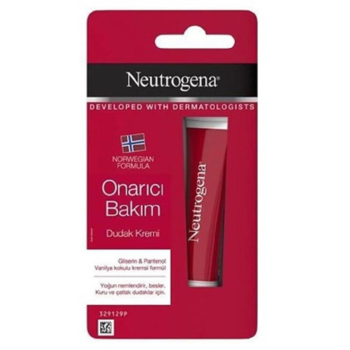 Neutrogena Kuru ve Çatlamış Dudaklar İçin Onarıcı Bakım Kremi 15 ml