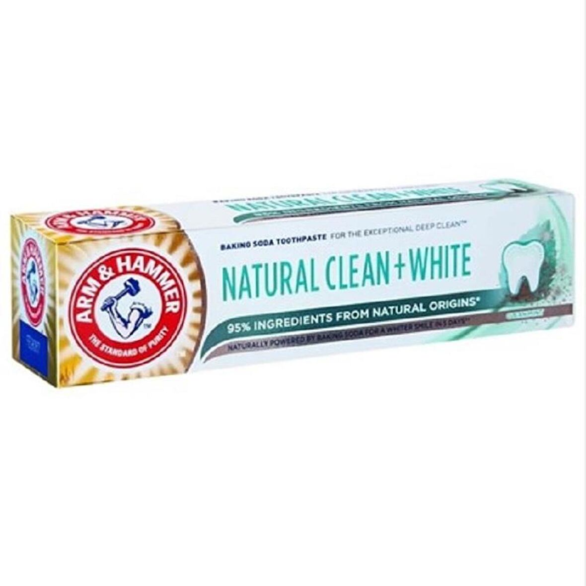 Arm & Hammer Natural Clean Beyazlatıcı Diş Macunu 75 ml