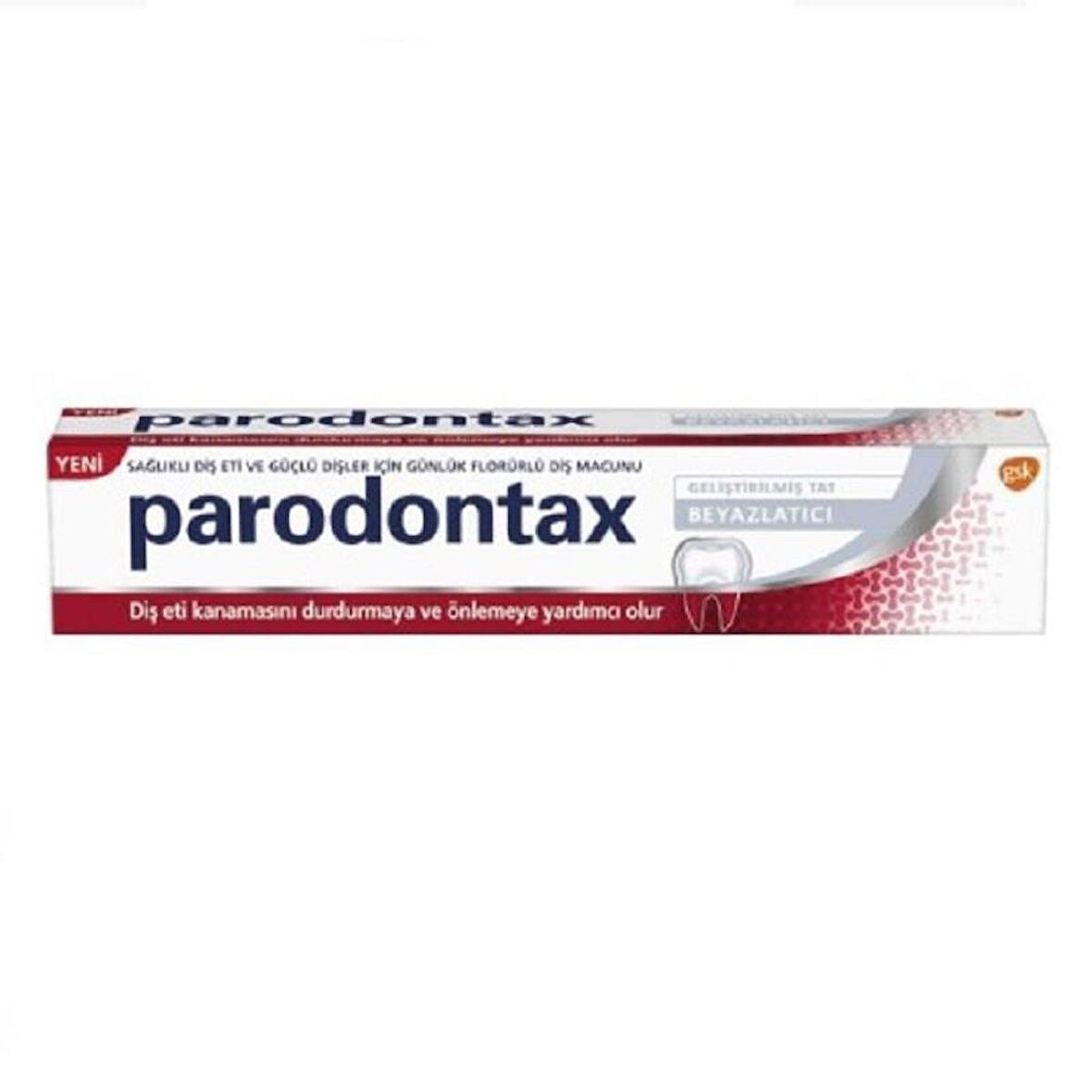 Parodontax Geliştirilmiş Tat Beyazlatıcı Diş Macunu 75 ml 2'li