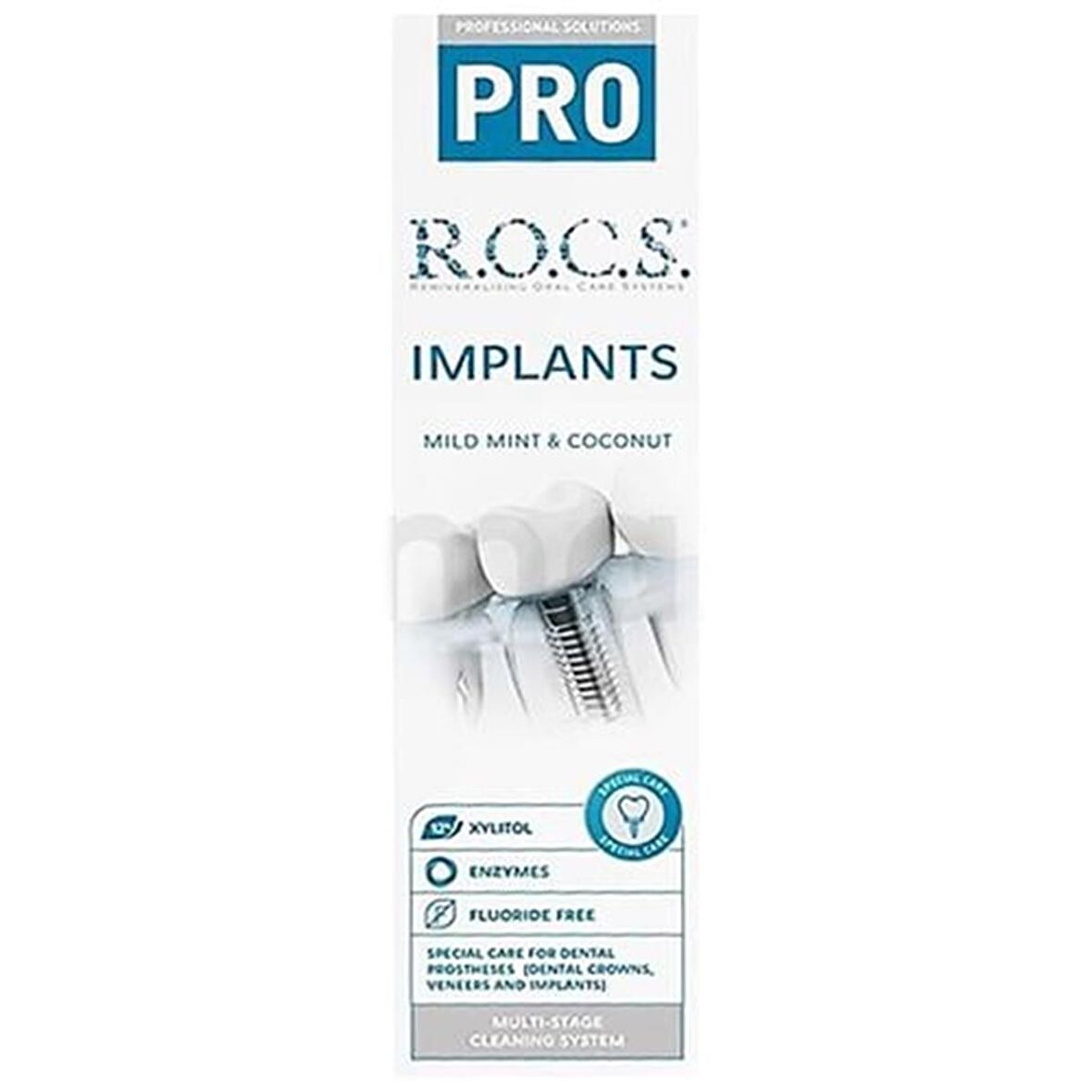 Rocs Pro İmplant Diş Macunu 74 gr