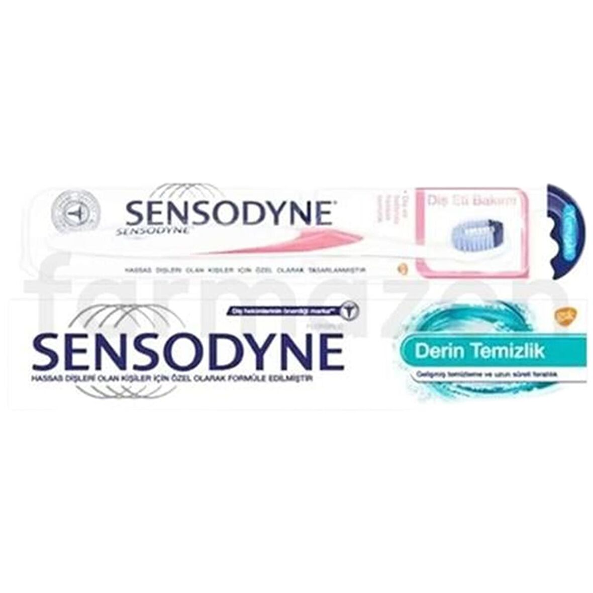 Sensodyne Diş Macunu Derin Temizlik 75 ml + Sensodyne Diş Eti Bakımı Diş Fırçası Hediyeli