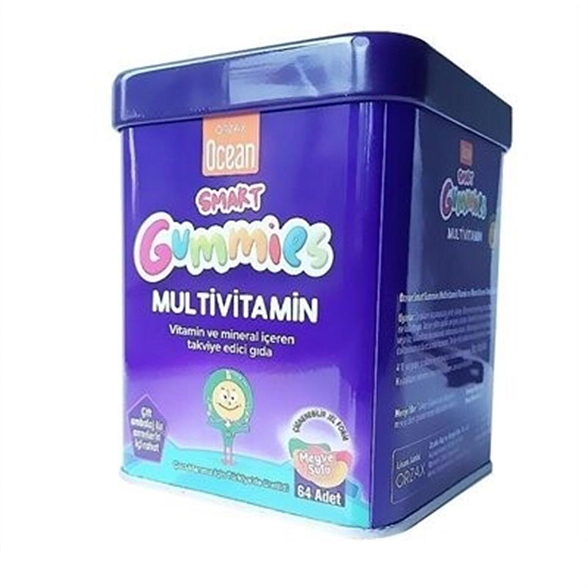 Ocean Smart Gummies Multivitamin 64'lü