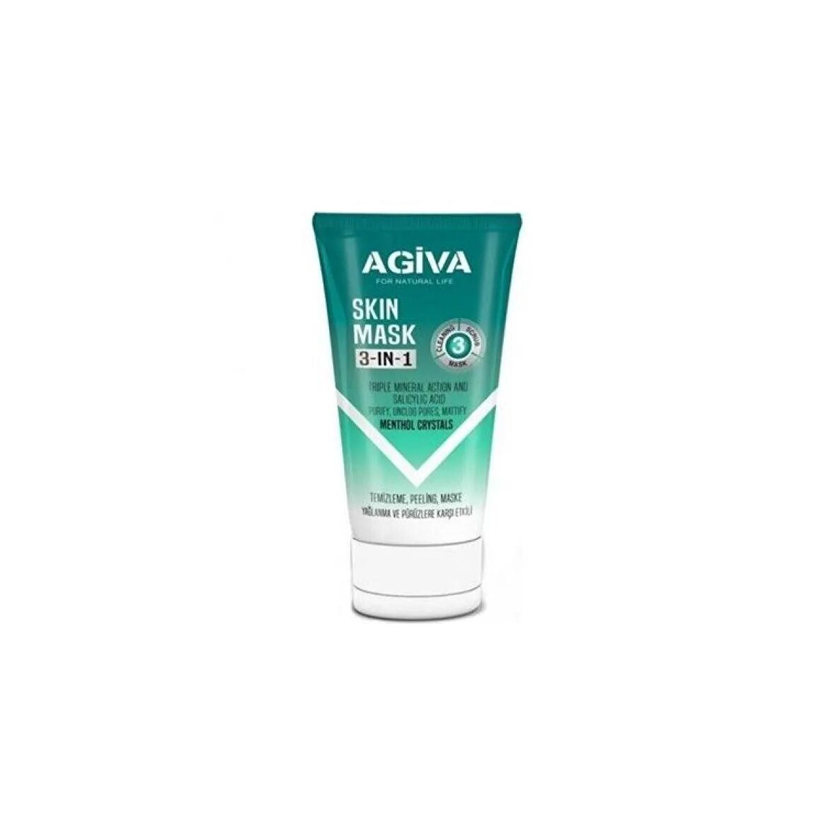 Agiva 3 In 1 Temizleme Peeling Maske 150 ml