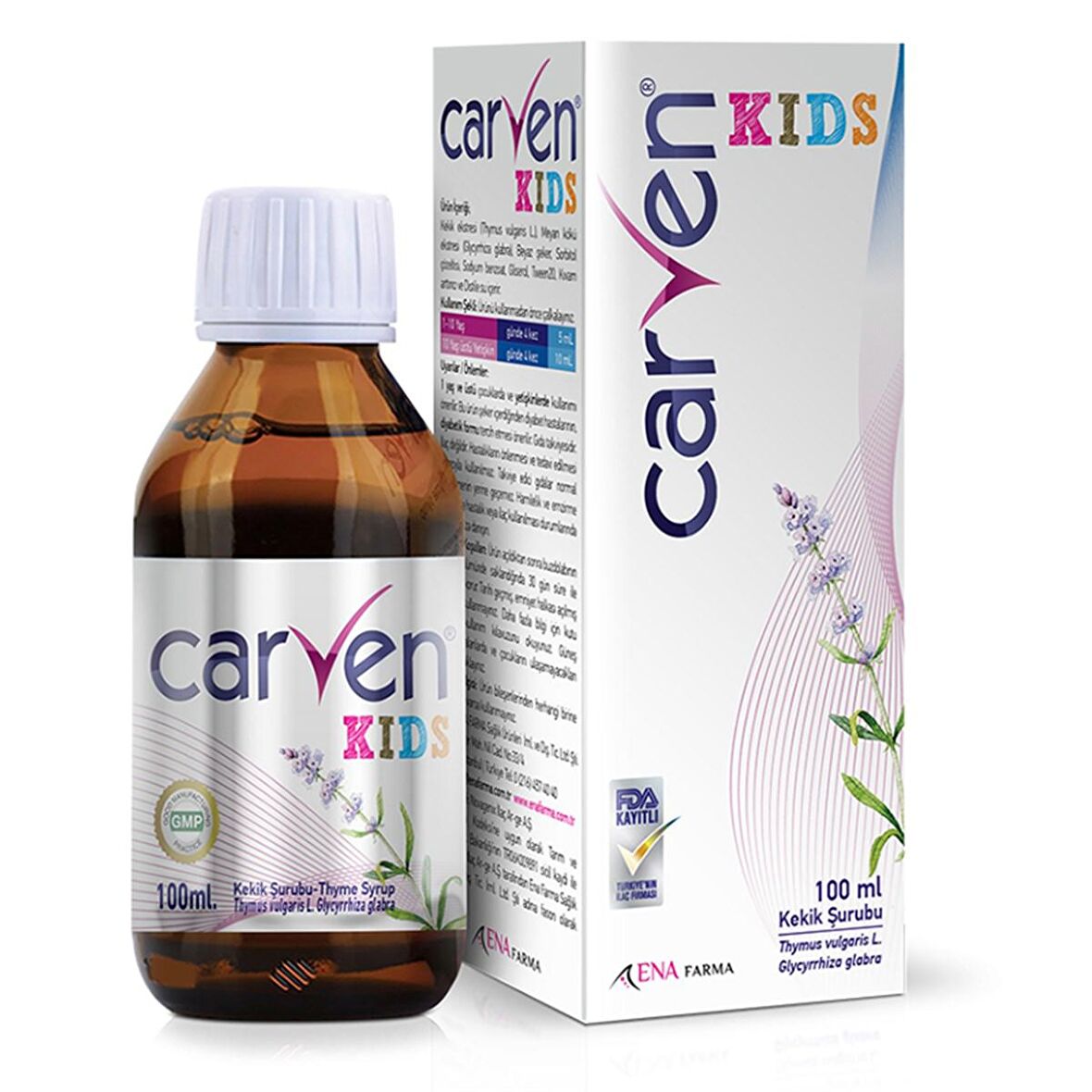 Carven Kids Şurup 100 ml