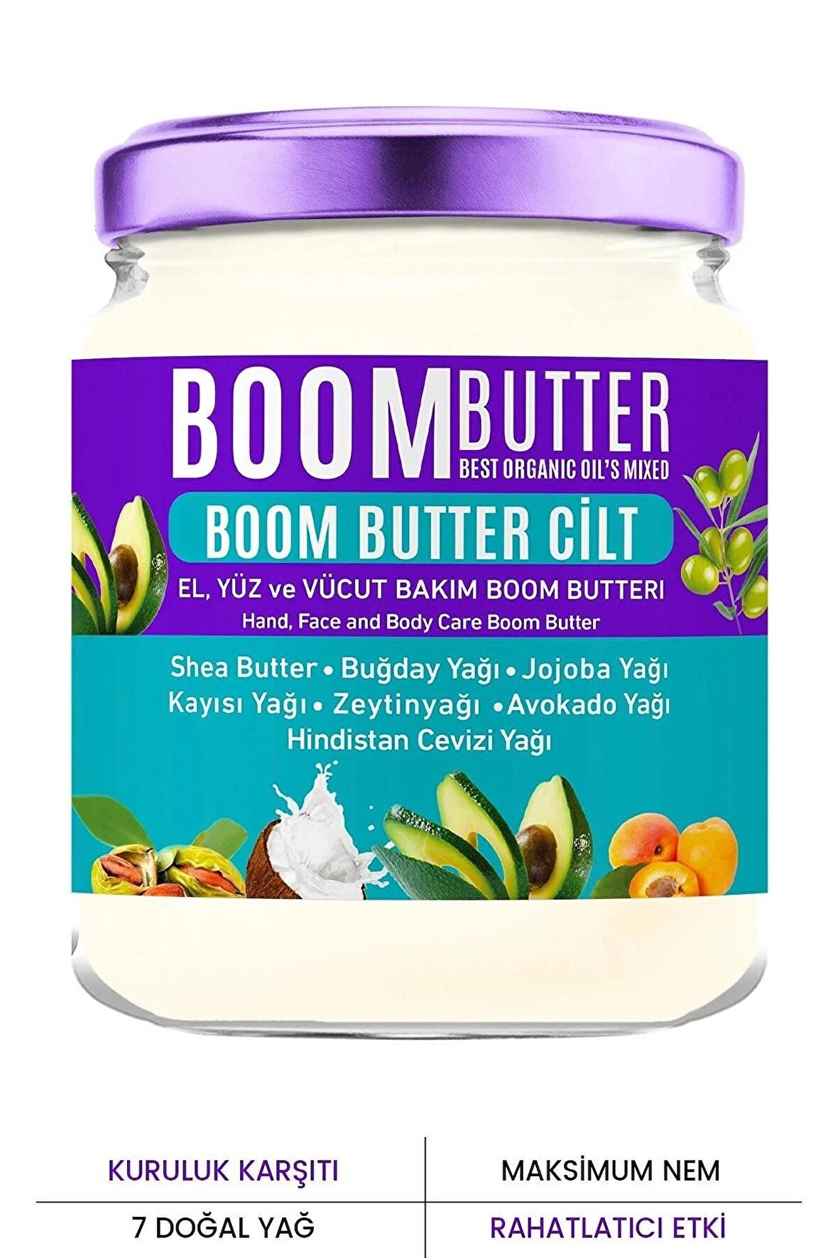 Boom Butter Cilt Bakım Yağı 190 ml