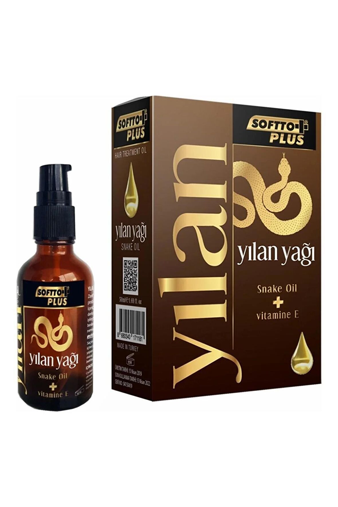 Softto Plus Yılan Yağı 50 ml