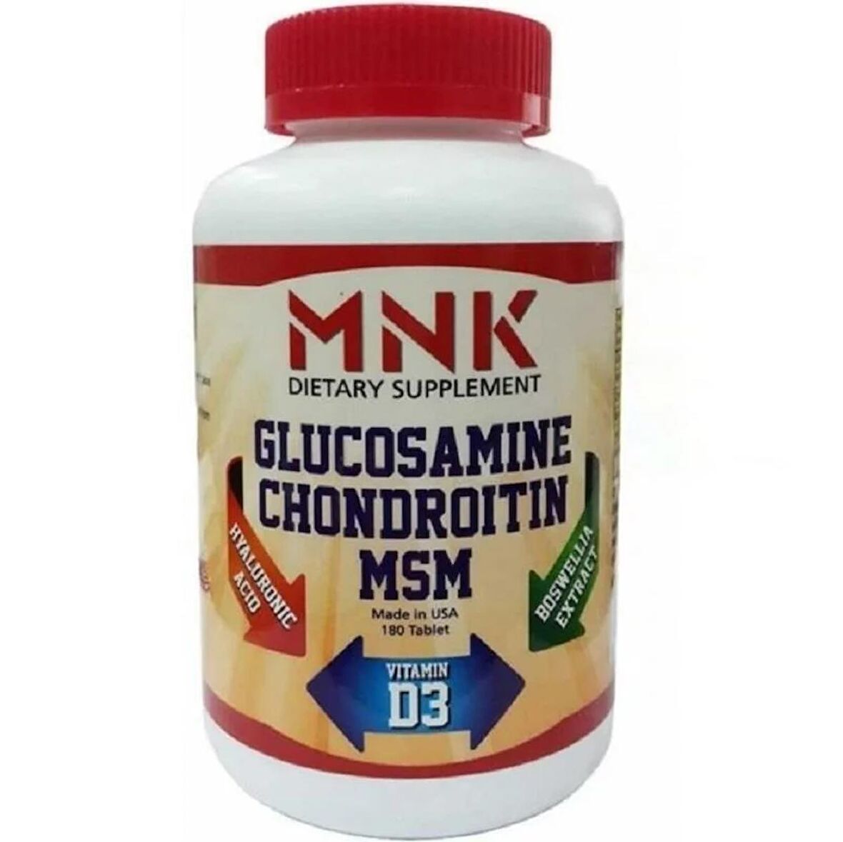 MNK Glucosamine Chondroitin MSM 180 Tablet