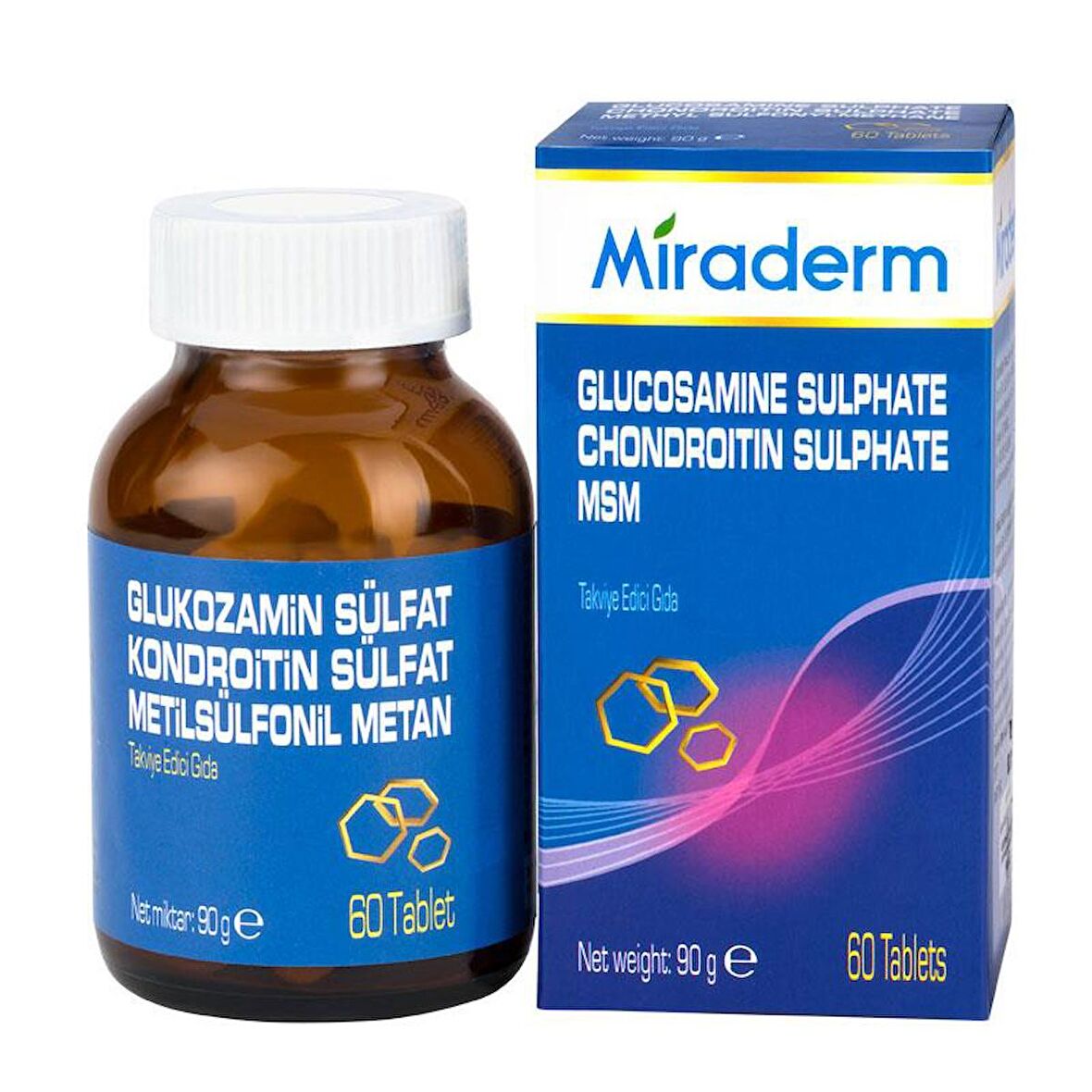 Miraderm Glucosamine 60 Tablet