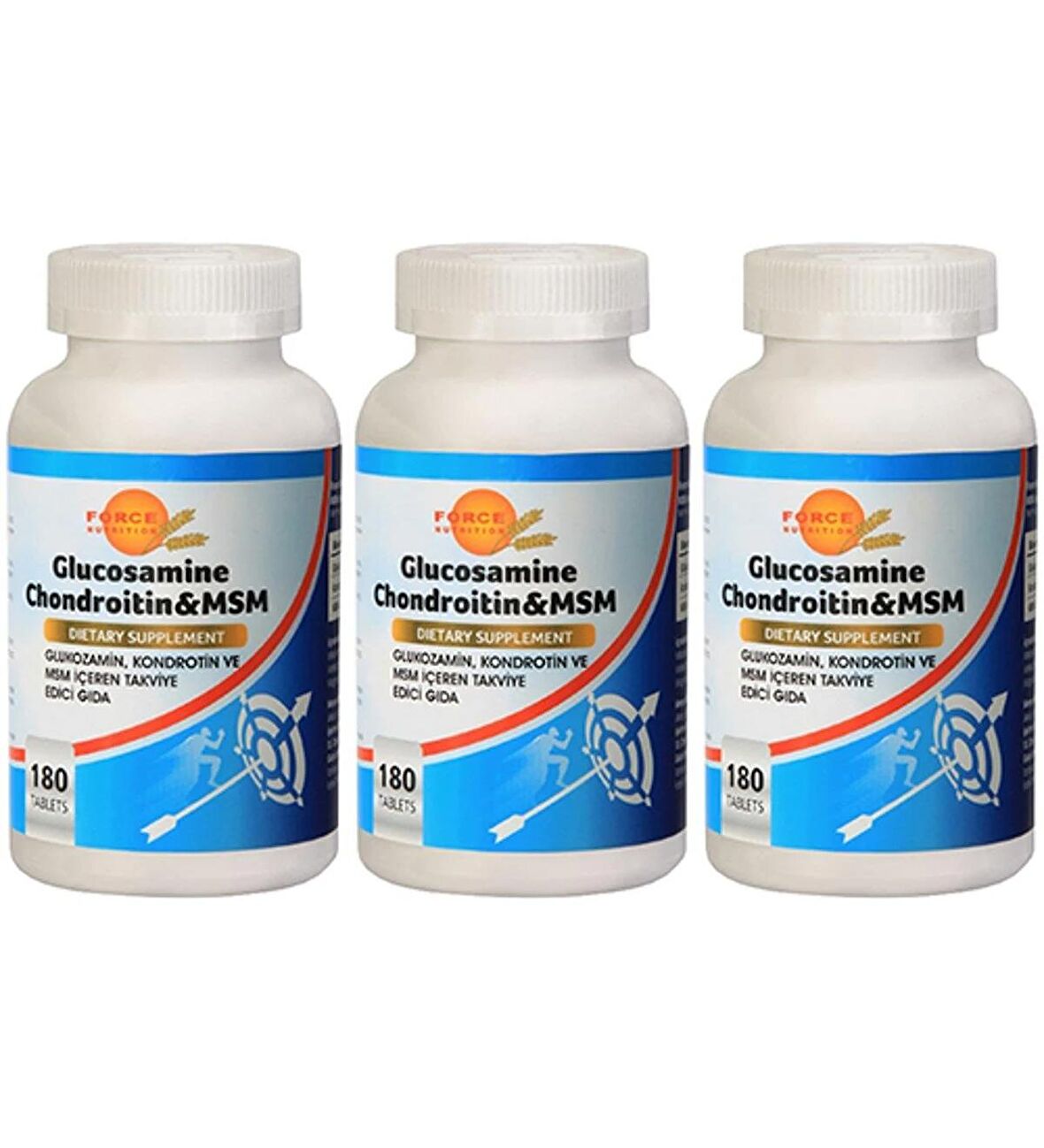 Glucosamine Chondroitin & MSM 180 Tablet - 3 Adet