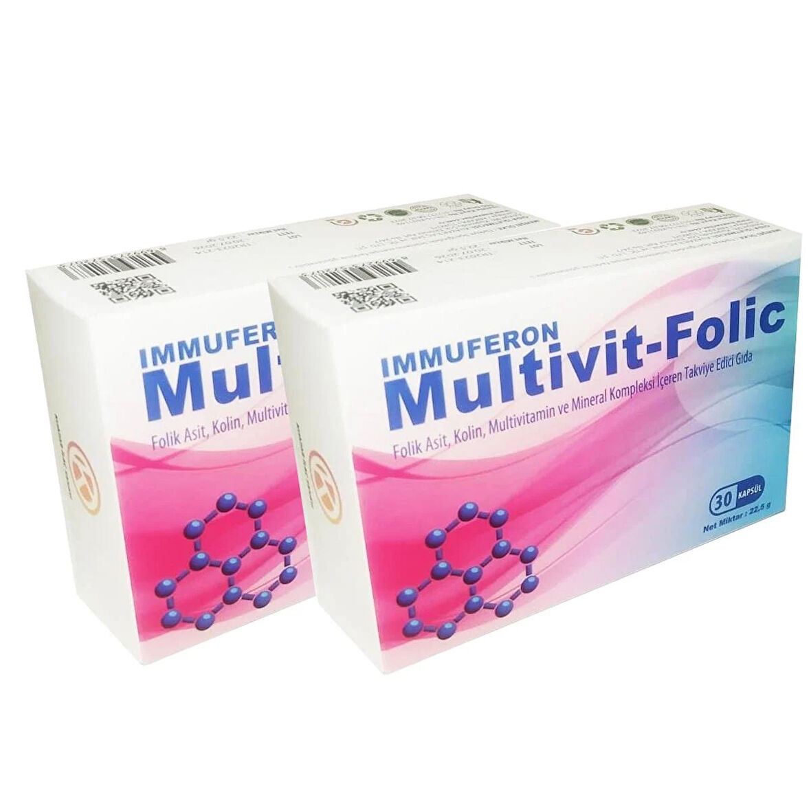 Multivit-Folic 30 Kapsül - 2'li