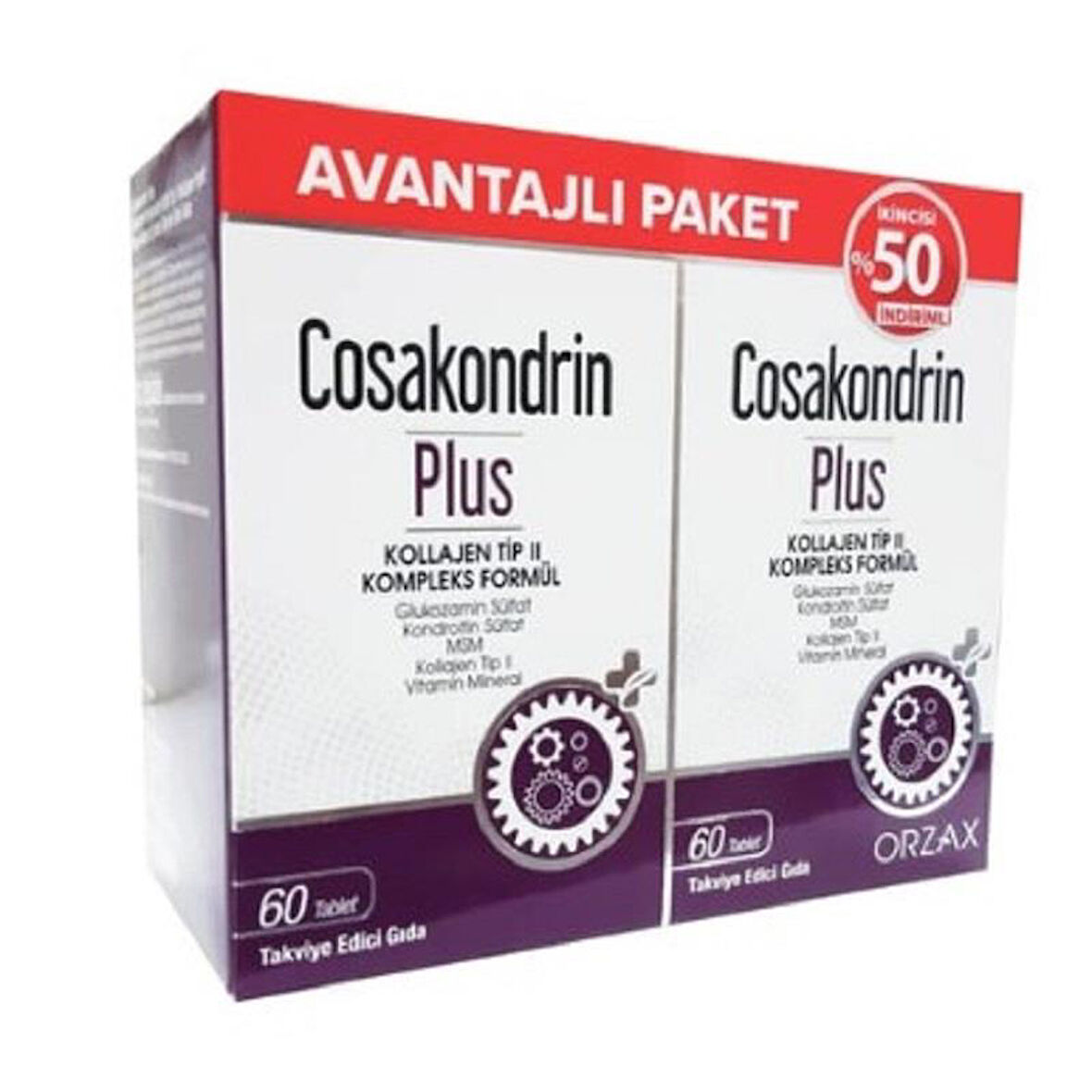 Cosakondrin Plus 60 Tablet - İkincisi %50 İndirimli
