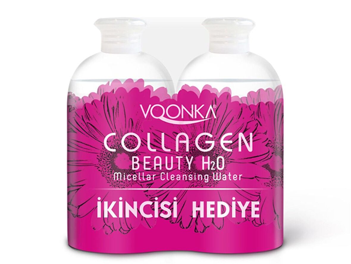 Voonka Beauty Collagen H2O , Micellar Cleansing Water  250ml 2.Hediye