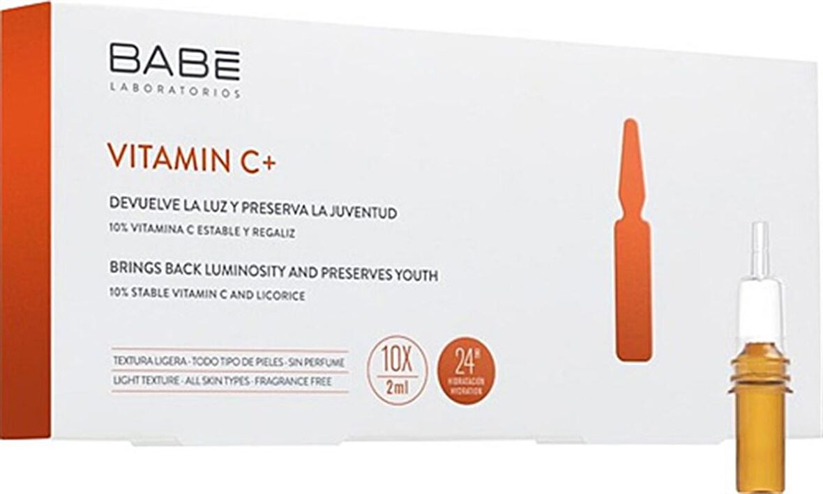 Babe Vitamin C+ Ampul Aydınlatıcı Etkili Konsantre Bakım 10 x 2 ml