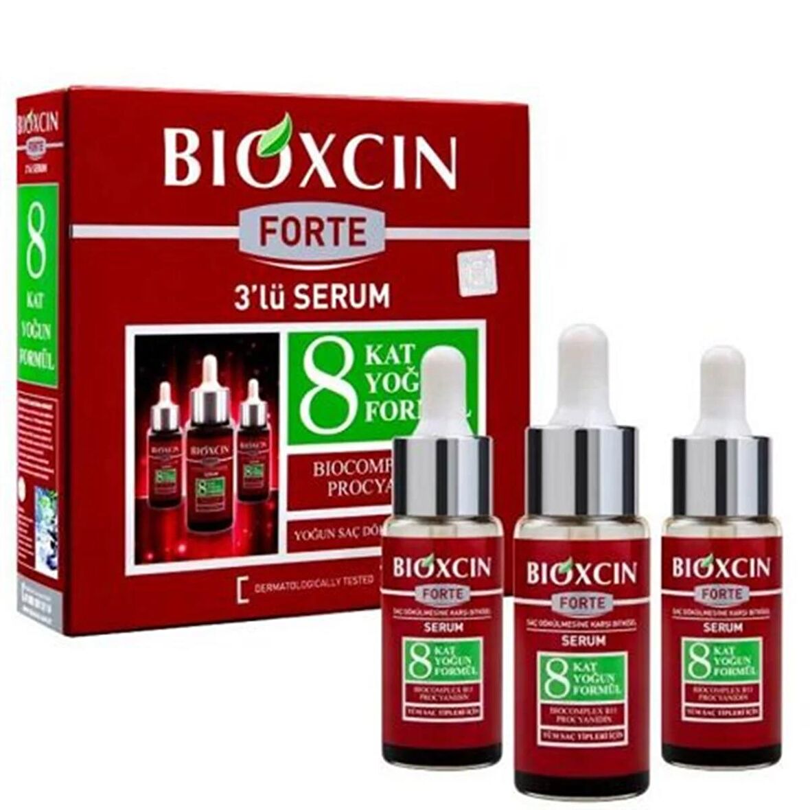 Bioxcin Forte Saç Bakım Serumu 50 ml 3'lü