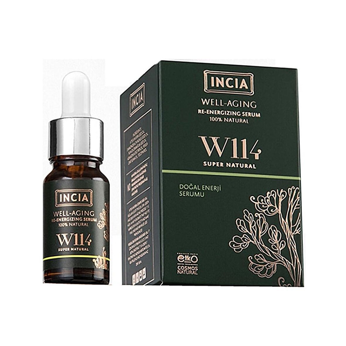 Incia Well Aging Doğal Enerji Serumu 10 ml