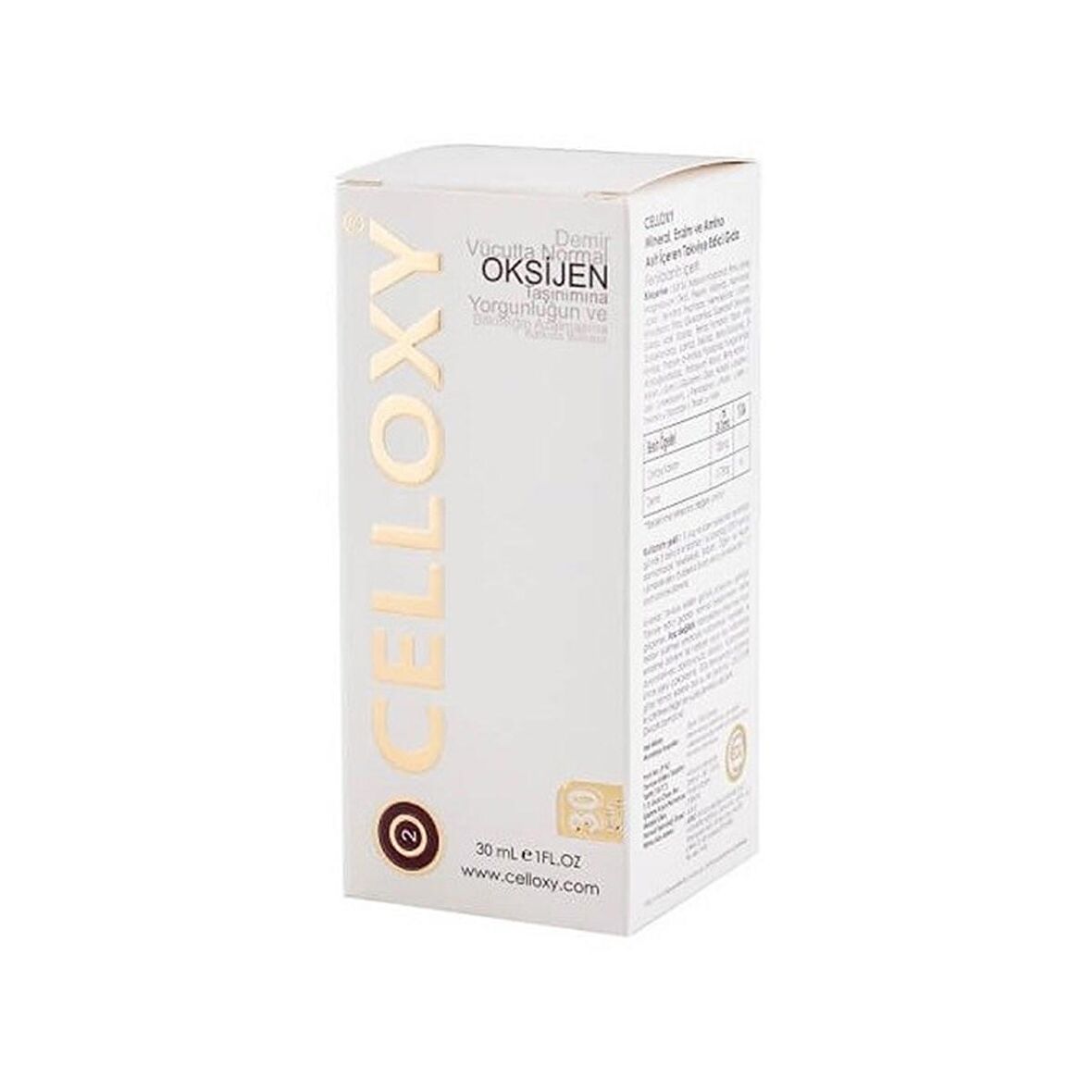 Celloxy Oksijen Damla 30 ml