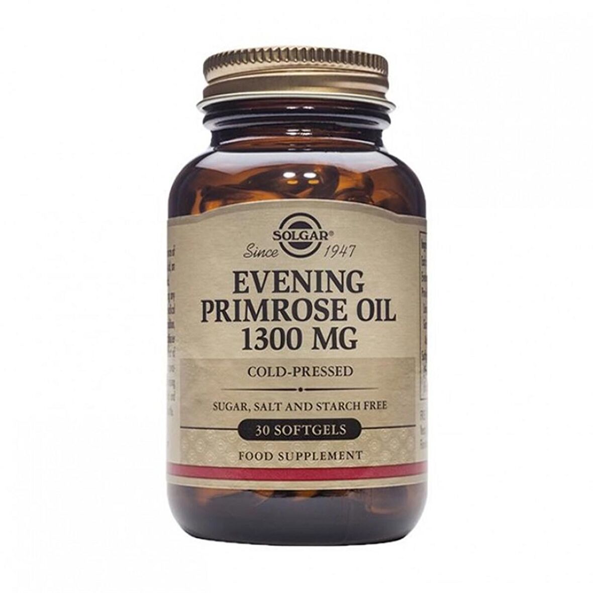 Solgar Evening Primrose 1300 mg 30 Kapsül