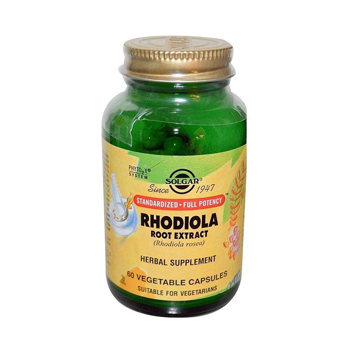 Solgar Rhodiola Root Extract 60 Kapsül