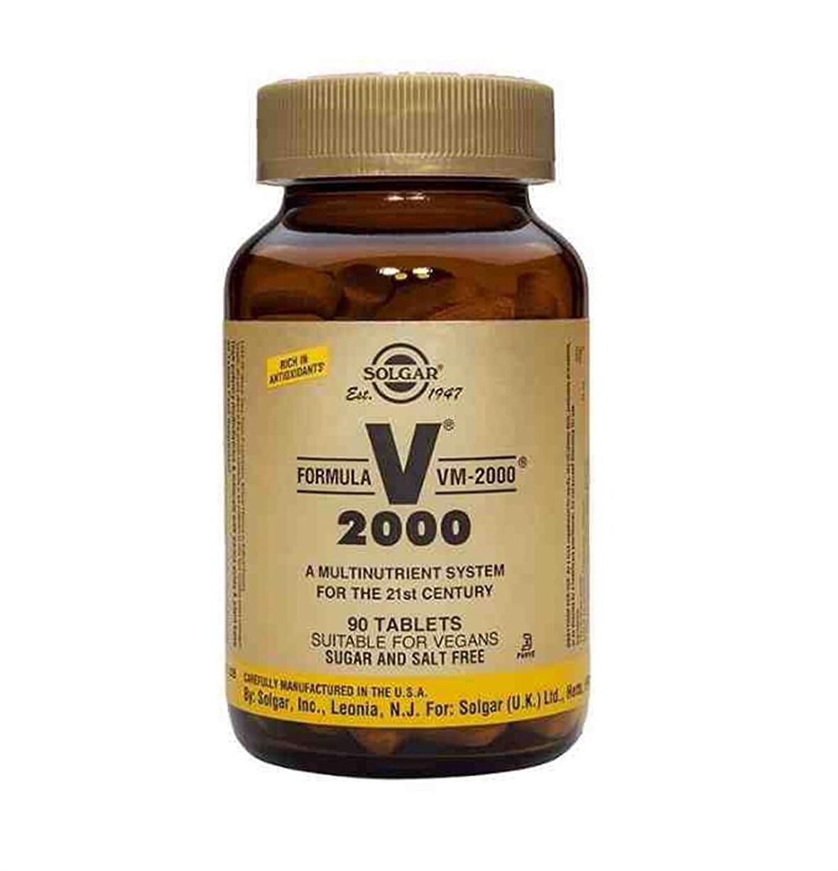 Solgar VM 2000 Multivitamin 90 Tablet