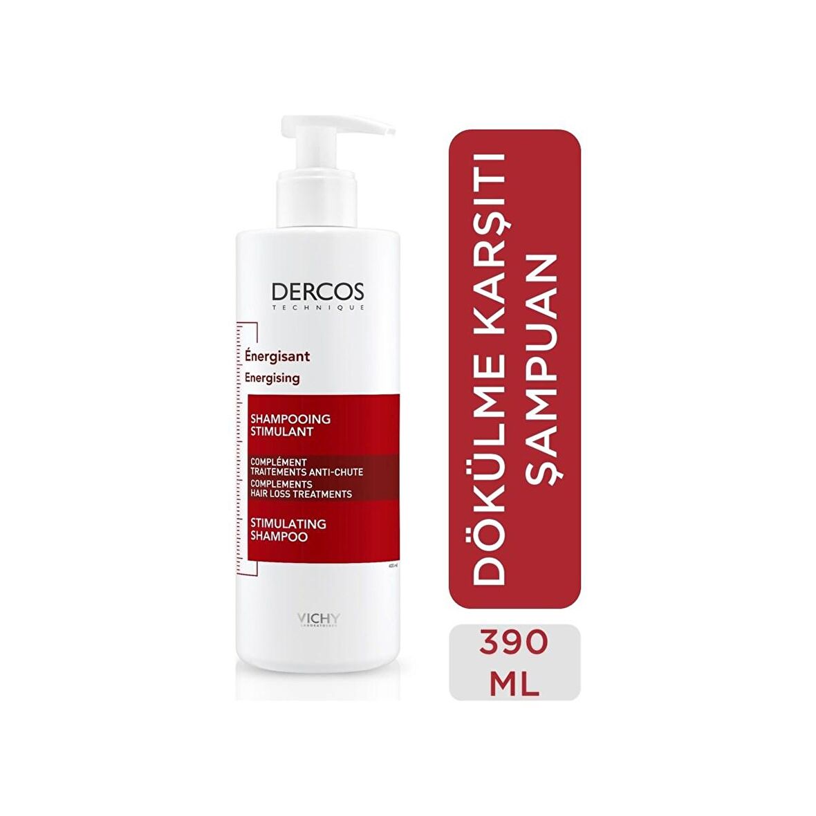 Vichy Dercos Energisant Şampuan Dökülme Karşıtı 400 ml