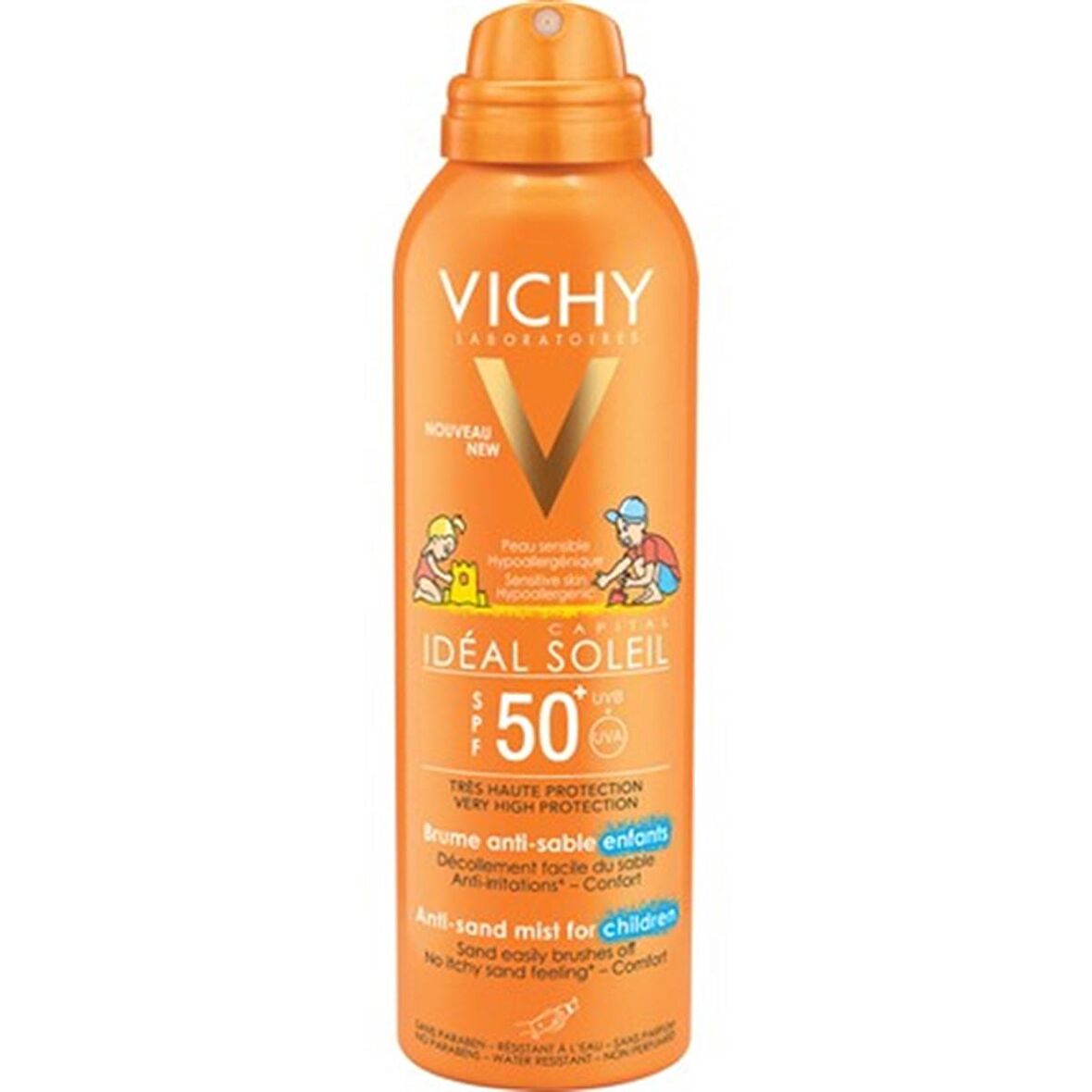 Vichy Capital Ideal Soleil Çocuklar için Kum Yapışmalarına Karşı Çok Yüksek Korumalı Sprey SPF50 200 ml